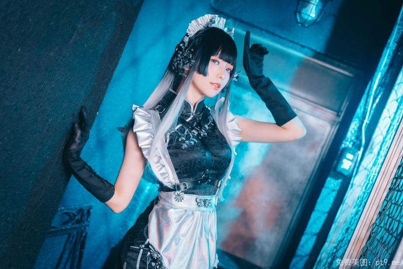 ElyEE子 賽博女僕 Melanite黑榴石 [30P-102MB]-品图吧