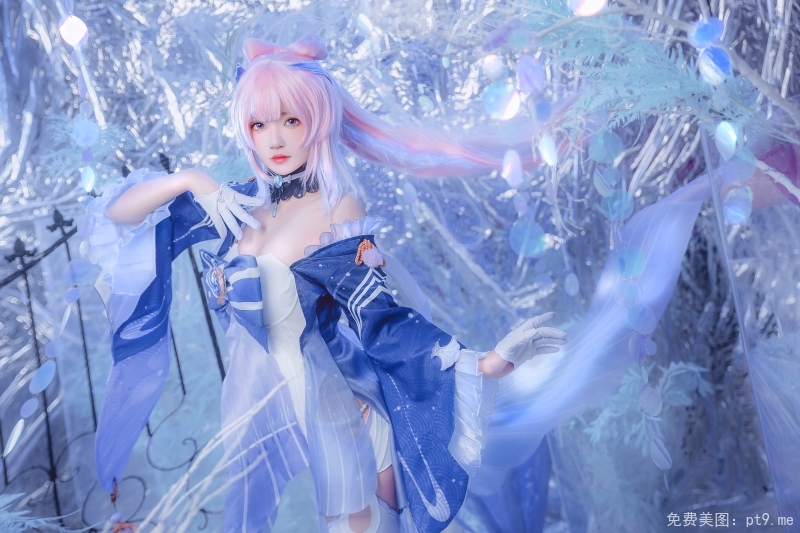 桜桃喵 珊瑚宫心海 [29P3V-411MB]-品图吧